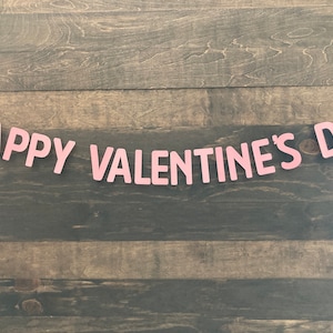 Happy Valentine’s Day banner, Valentines banner, valentine’s decorations, valentines decor, Valentine’s Day banner