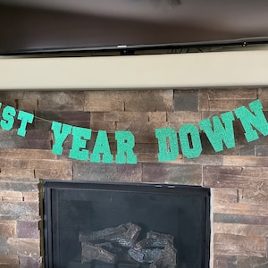 1st year down, football first birthday, 1st down party, football birthday decorations