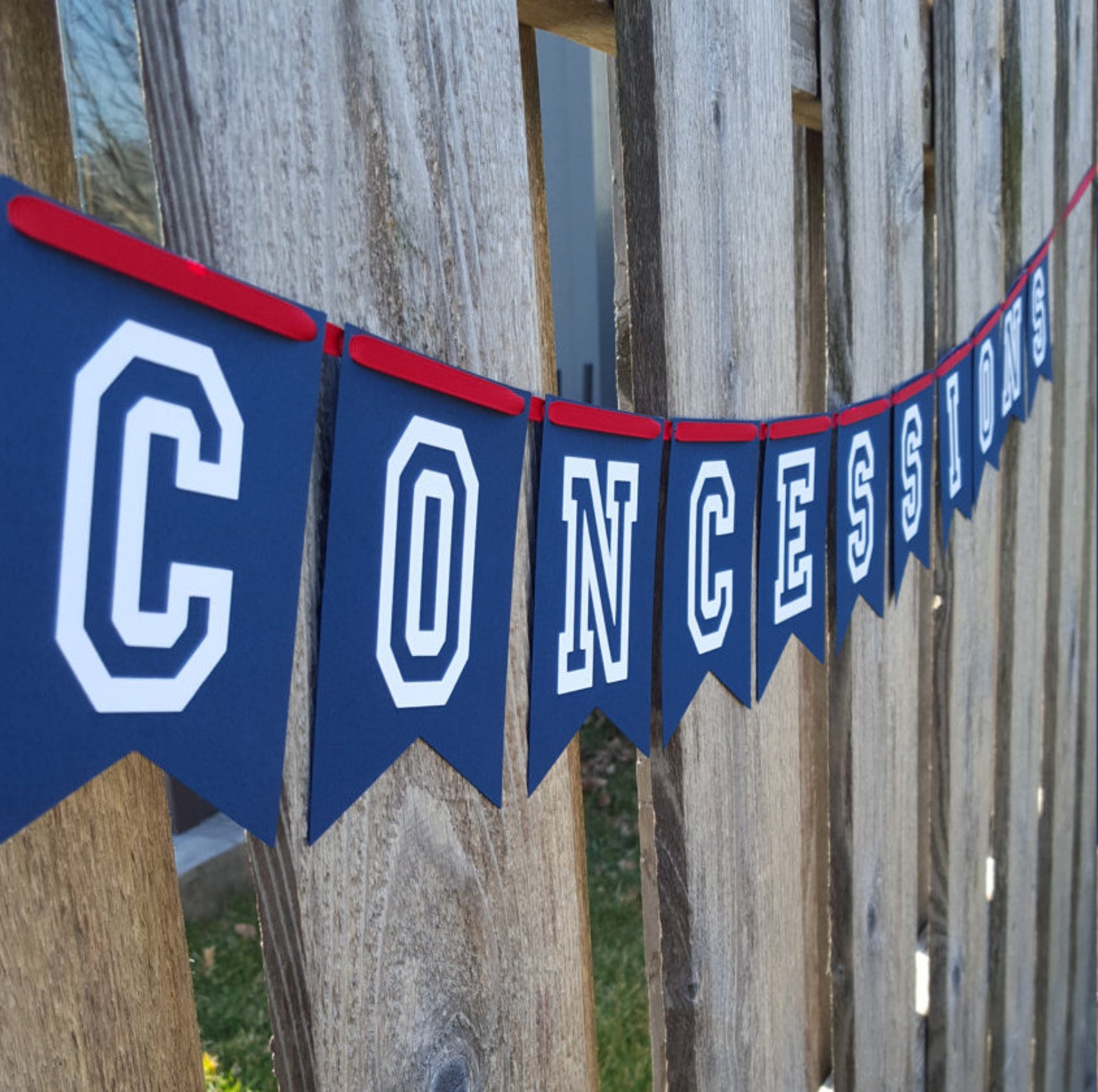 CONCESSIONS Banner Concessions Baseball Birthday Baseball Etsy