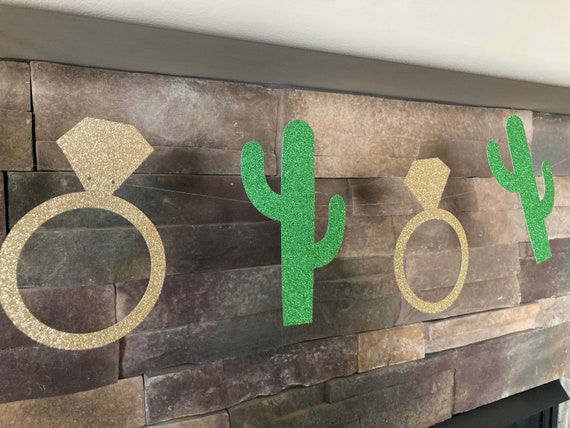 Ring & Cactus Banner, Scottsdale before the Veil Banner, Bachelorette Banner, Scottsdale Bachelorette party, Cactus Banner, Ring Banner