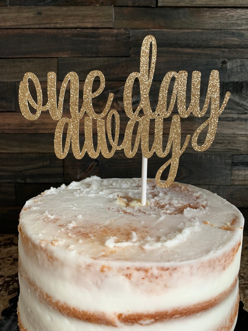 Going away cake topper Idea