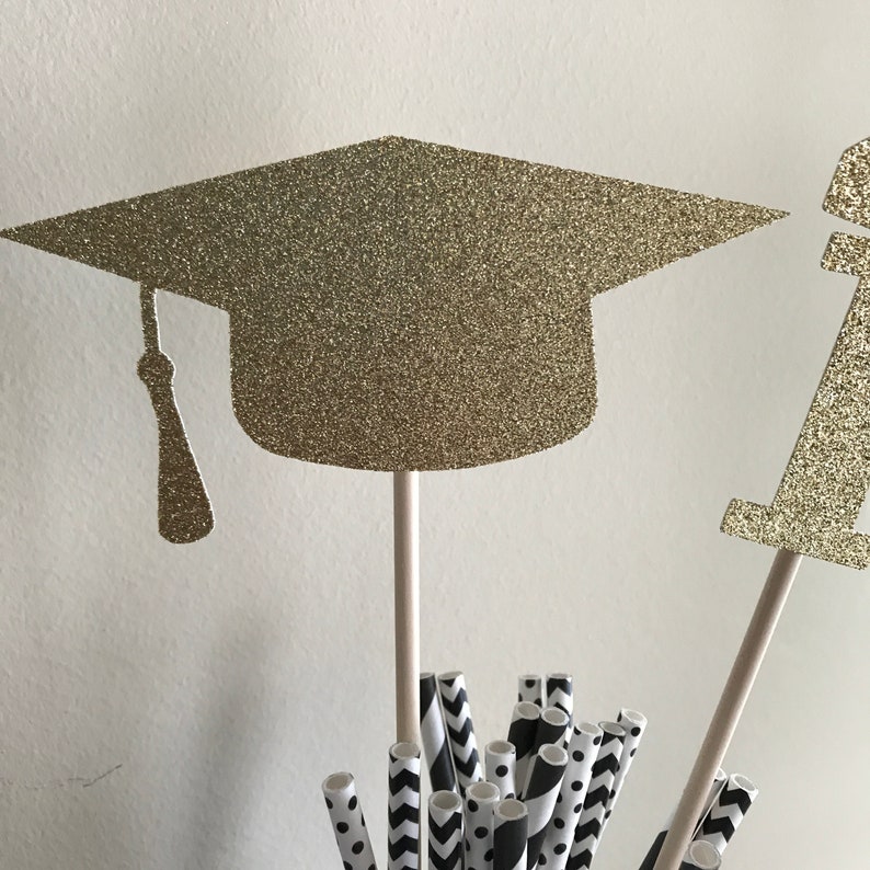 Graduation Centerpiece Graduations Party Decorations Etsy