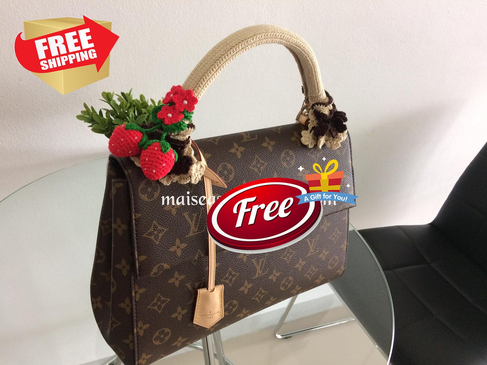 FREE Shipping Handmade Items Handle Covers. Bag Handle Etsy