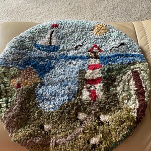 Seaside Chairmat Paper pattern Only (Not a Kit)