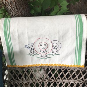 Retro Tea Towel Pattern #1