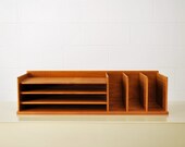 Verkauf: Georg Petersen Teak Veranstalter Desktop Sorter dänische Modern