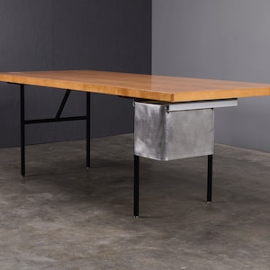 7ft George Nelson EOG Desk or Conference Table Mid-Century Modern image 1