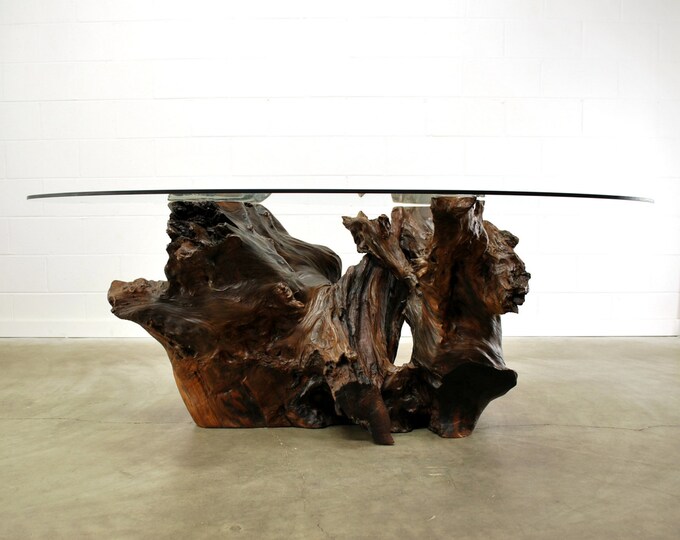 RESERVED for Erik Spectacular Tree Root Dining Table With Etsy