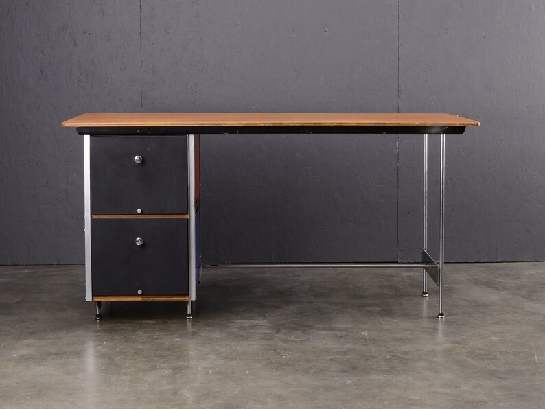 Original 1950s Eames EDU Desk Mid Century Modern image 2