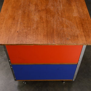 Original 1950s Eames EDU Desk Mid Century Modern image 8