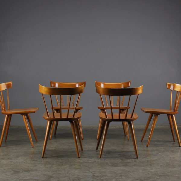RESERVED for Lewis: 6 Mid Century Modern Dining Chairs Paul McCobb Planner Group