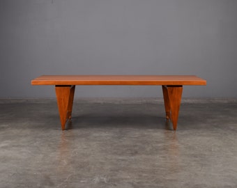 Illum Wikkelsø Solid Teak Coffee Table Mid-Century Danish Modern