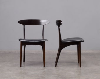 Pair of Kurt Østervig Dining Chairs Mid Century Danish Modern