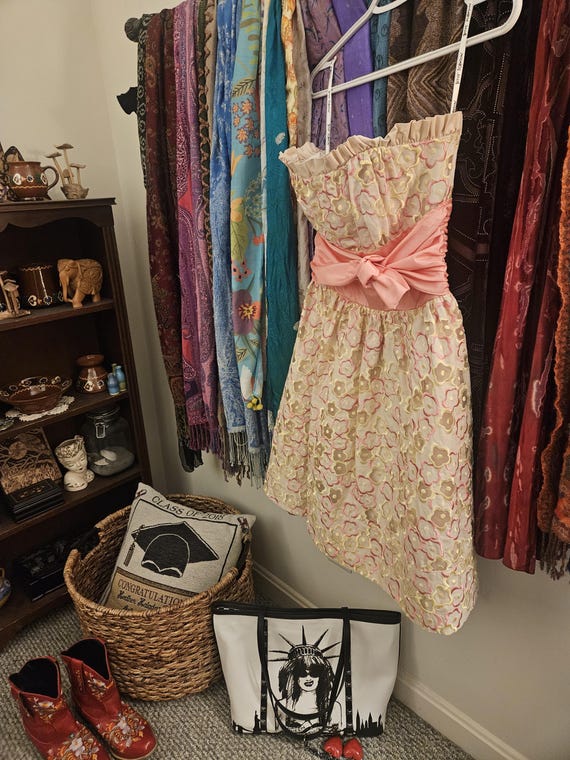 betsey johnson graduation dress RARE FIND Vintage Pretty In Pink Eclectic Wedding Prom 2026 GLOBAL HALLOWEEN EDIT