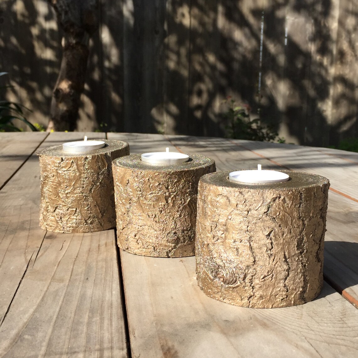 Metal tree Branch Candle Holders 3 PC Set Latón Color Etsy