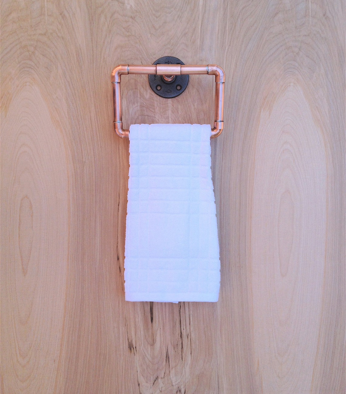 Industrial Bathroom Accessories Set 4 PC Copper Pipe Towel Etsy