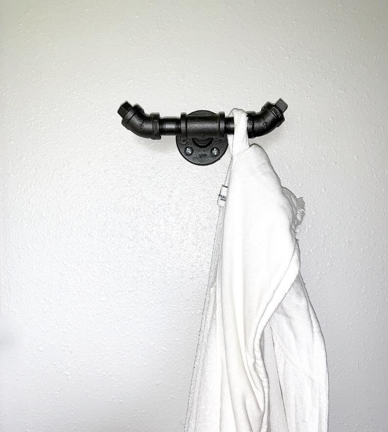 Industrial Farmhouse Bath Decor 4 PC Bath Set Industrial Etsy