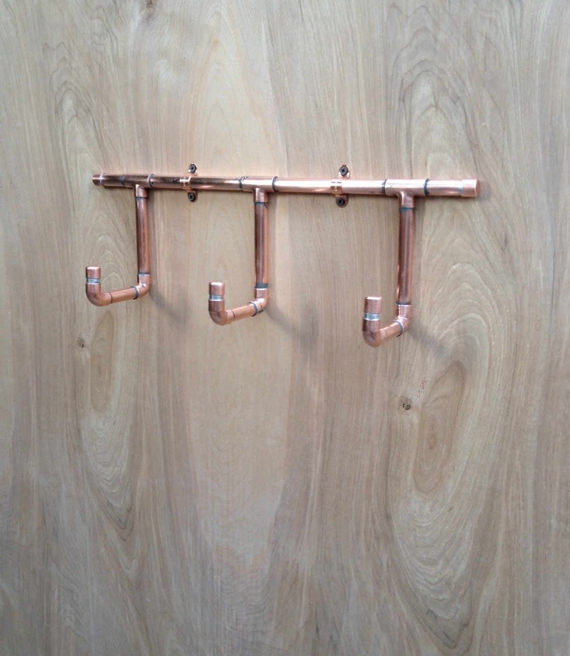 Copper Coat Rack Hat Rack Towel Rack Industrial Design Etsy