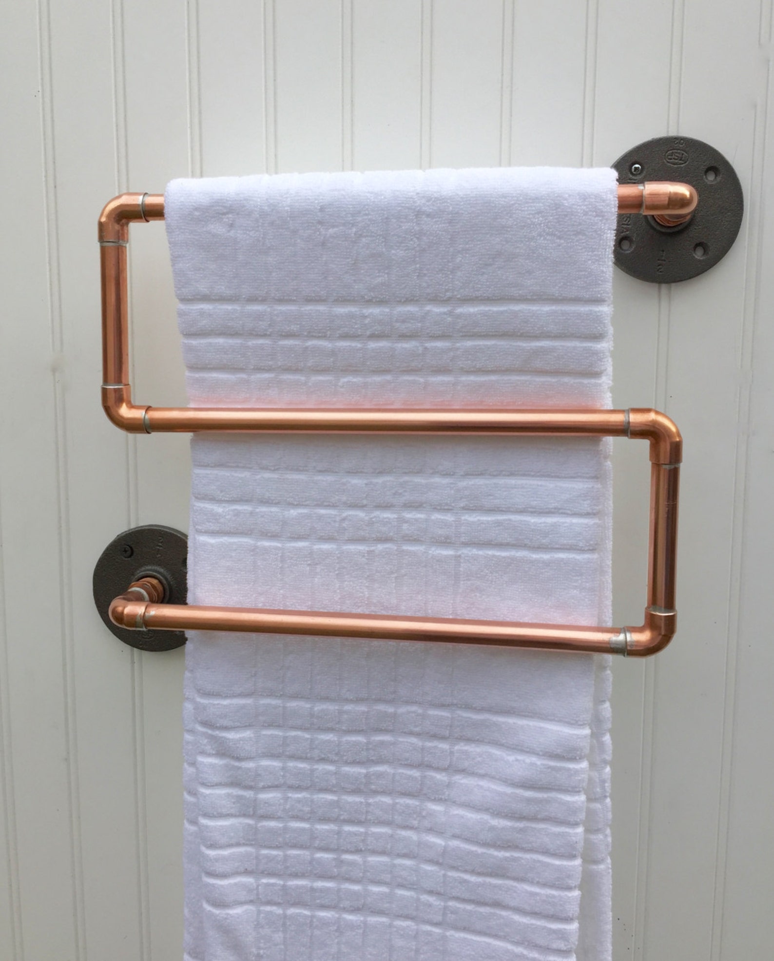 pipe towel storage