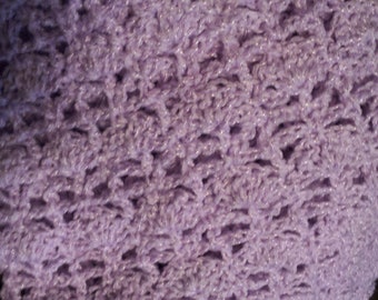 Lavender Baby Blanket