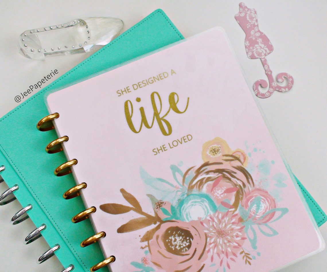 Happy Planner COVER / Erin Condren COVER she Designed a Etsy