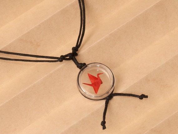 Origami Kette Glückskranich