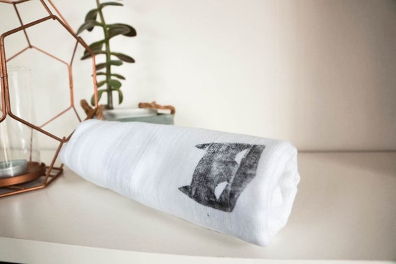 batman swaddle blanket