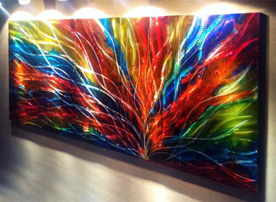 Original Abstract Sculpture Wall Art. Metal Wall Art. Metal Etsy