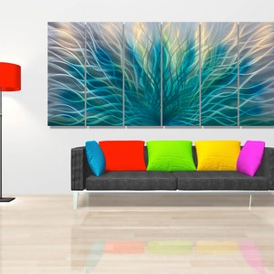 Metal Wall Art Color Metal Sculpture Wall Art. Original Metal Sculpture Wall . Home Decor.