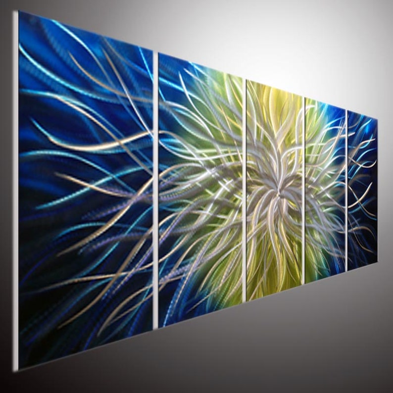 Contemporary Modern Wall Sculpture Metal Art Wall Art Decor Etsy