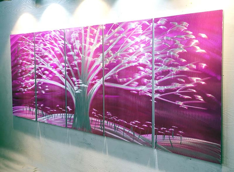 Metal Art Wall Art Decor Abstract Metal Wall Art Contemporary Etsy