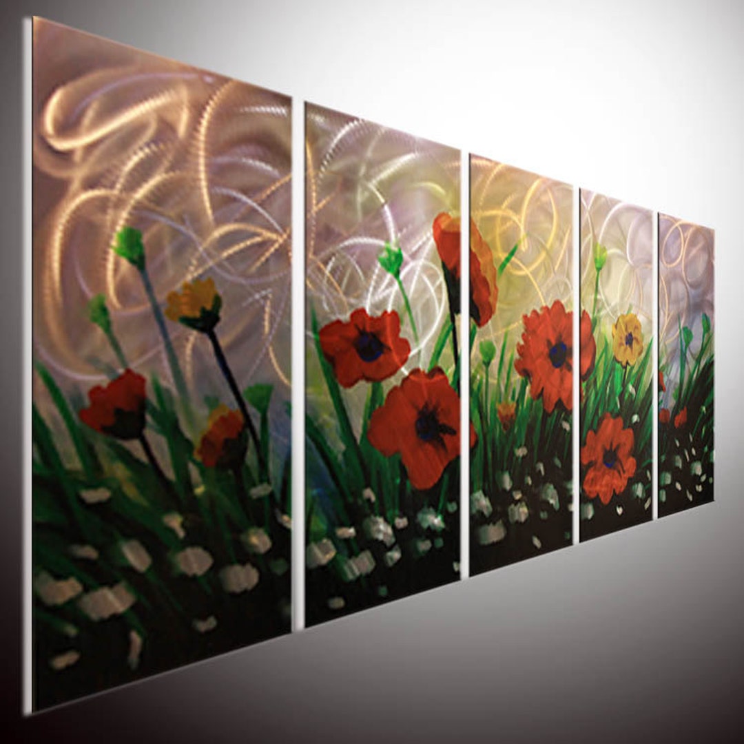 Large Wall Art Home Office Wall Art, Home Decor. Metal Wall Art Metal