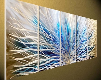 Abstract Metal Wall Art Sculpture, Modern Hanging Decor