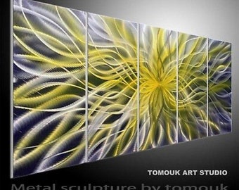 Abstract Metal Wall Art Sculpture - Contemporary Art Decor