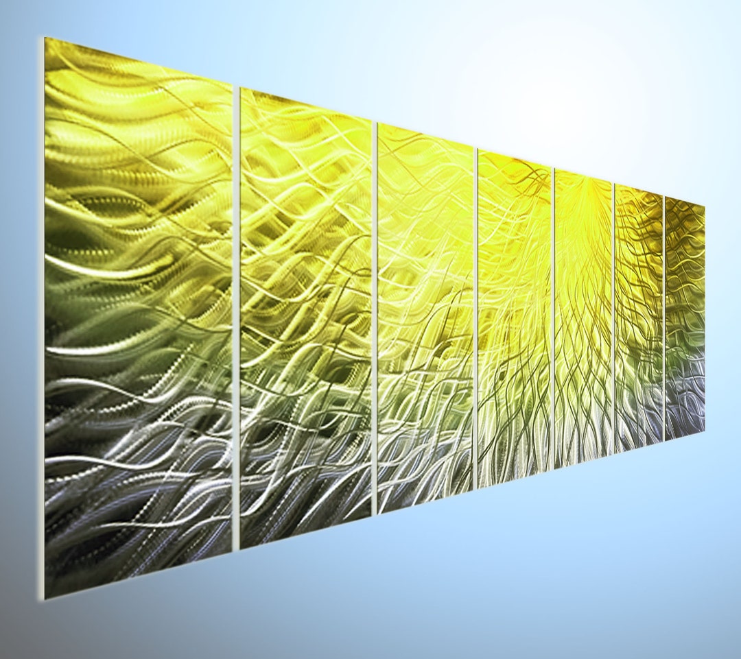 Large Metal Sculpture Wall Art. Metal Painting Wall. Metal Wall Art. Metal Art Wall on Aluminum