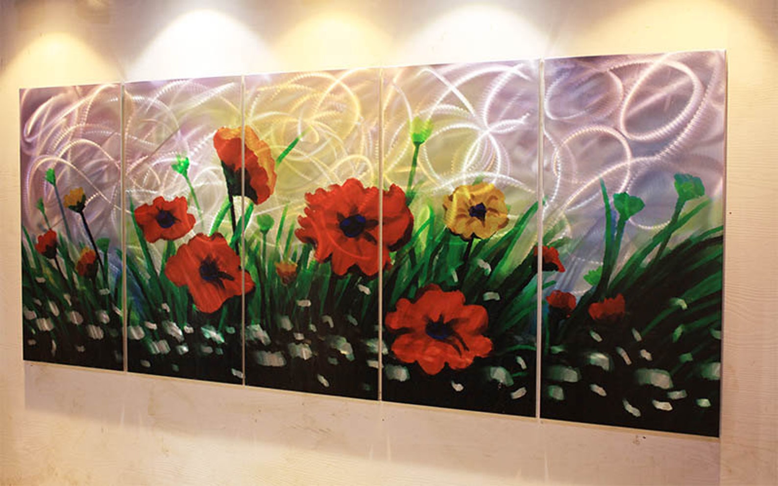 Large Wall Art Home Office Wall Art Home Decor. Metal Wall Etsy