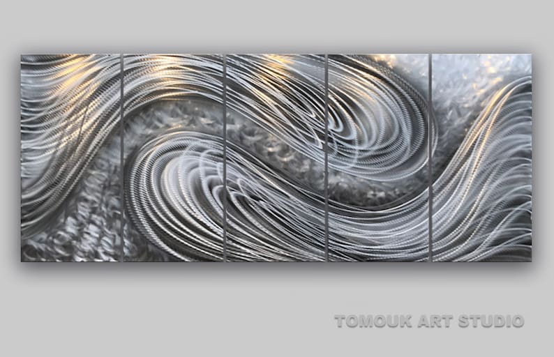 Large Metal Wall Sculpture Metal Wall Art. Panels by Lei. Etsy
