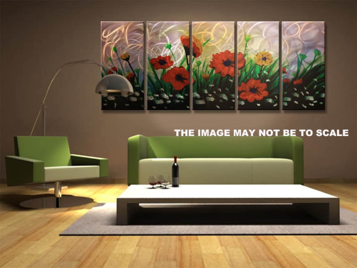 Large Wall Art Home Office Wall Art Home Decor. Metal Wall Etsy