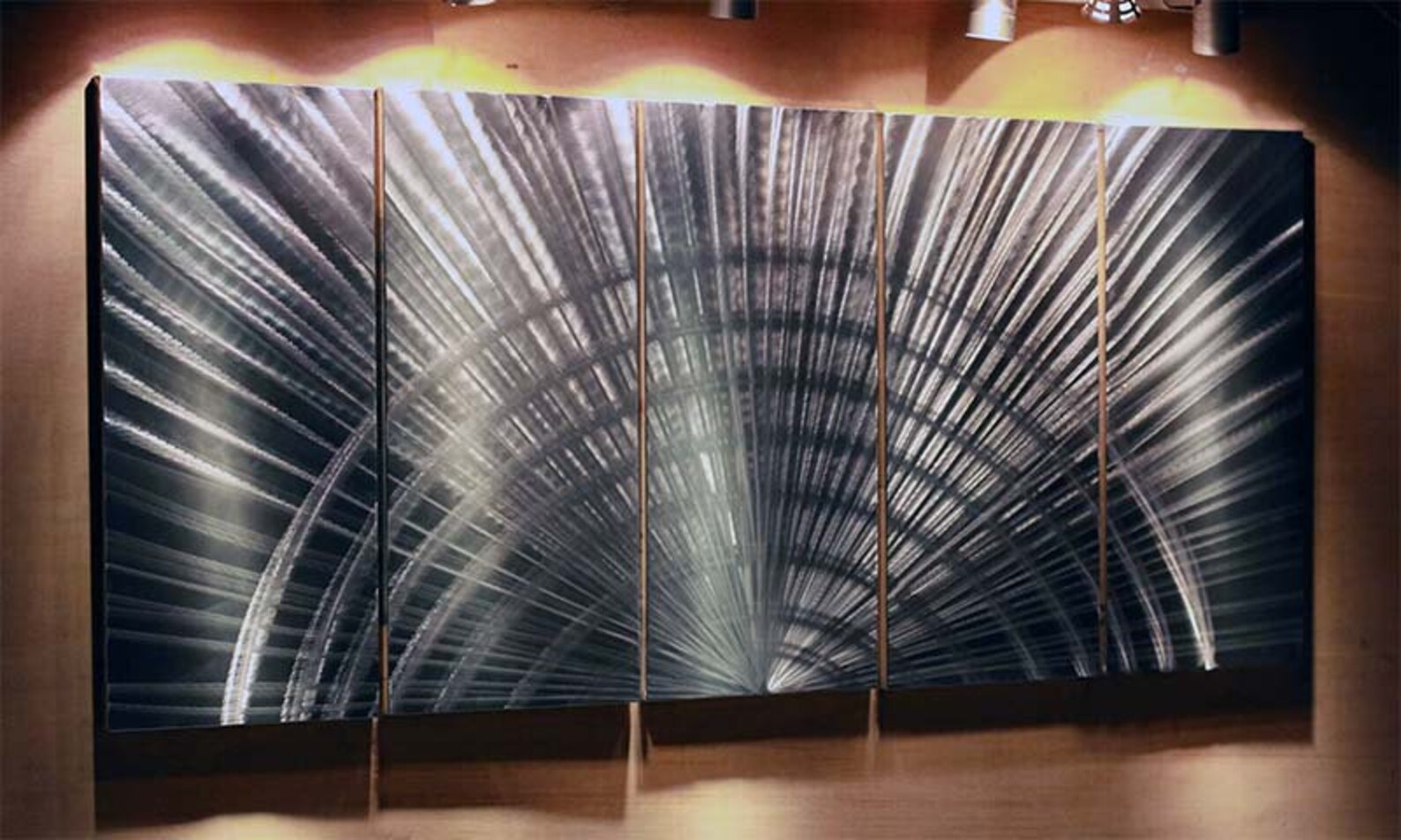 Metal Wall Art Abstract Painting Metal Art Wall. CONTEMPORARY Etsy