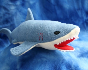 Hai-Softie - PDF-Schnittmuster - machen ein Stofftier für Ihre Shark-Lover