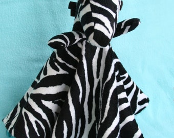 Zebra/Unicorn/Horse Lovey Blanket PDF Sewing Pattern - Soft Baby Toy