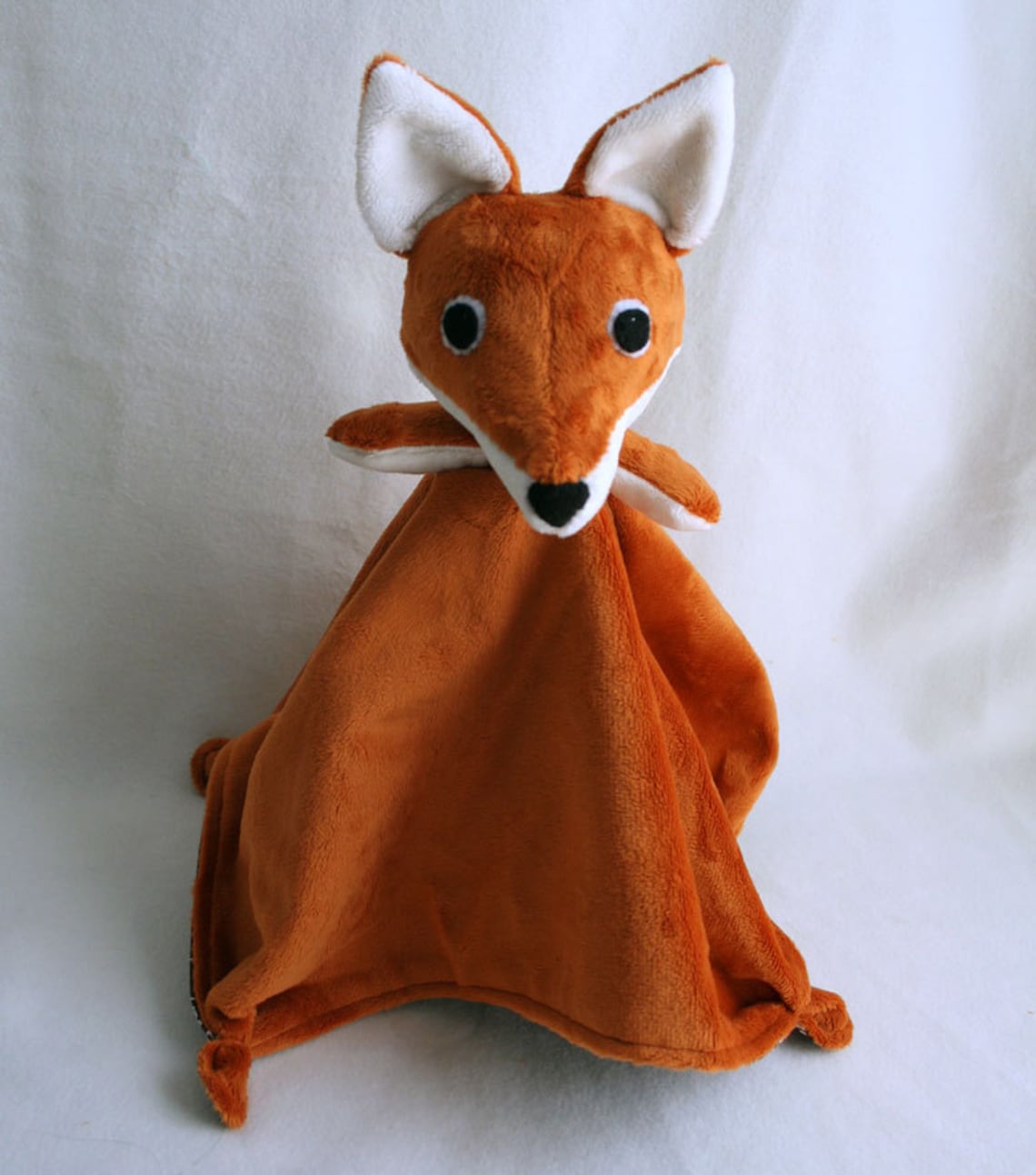 Fox Lovey Blanket PDF Sewing Pattern Soft Toy for Baby Etsy
