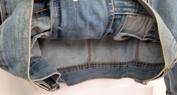 Biker clearance jeans jacket