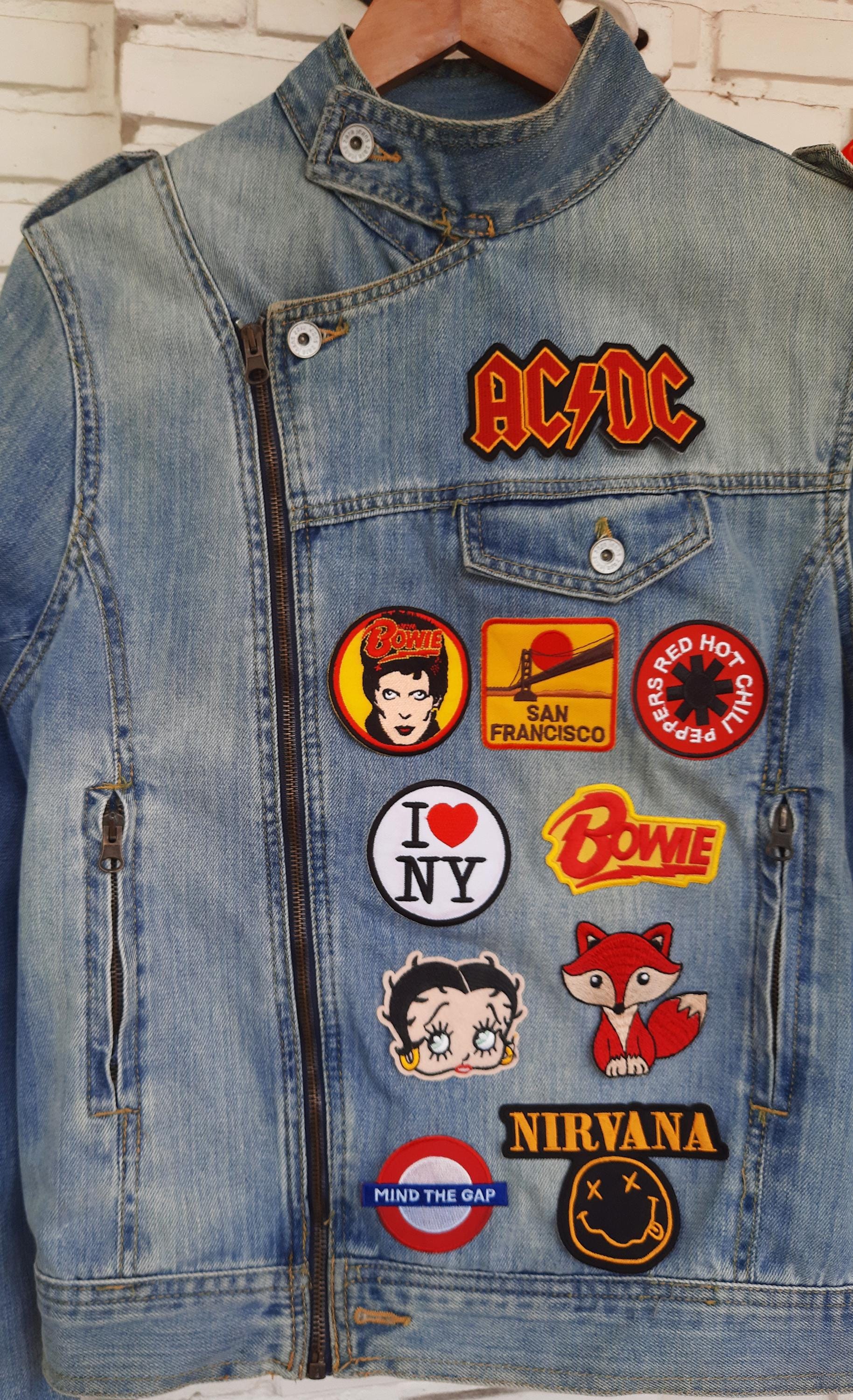 Punk Rock Denim Cut-off, Misfits, Cramps, Bug Central