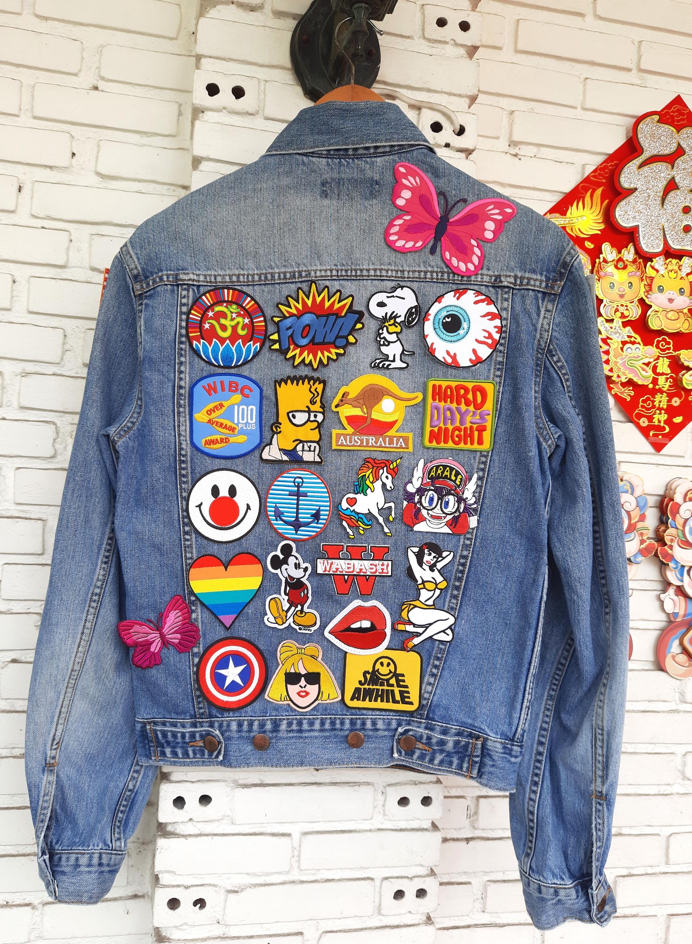 *p(R)ojectR® Asterisk Patch Denim Jacket Asterisk Patch Denim Jacket | *p(R)ojectR® | VERTICAL GARAGE