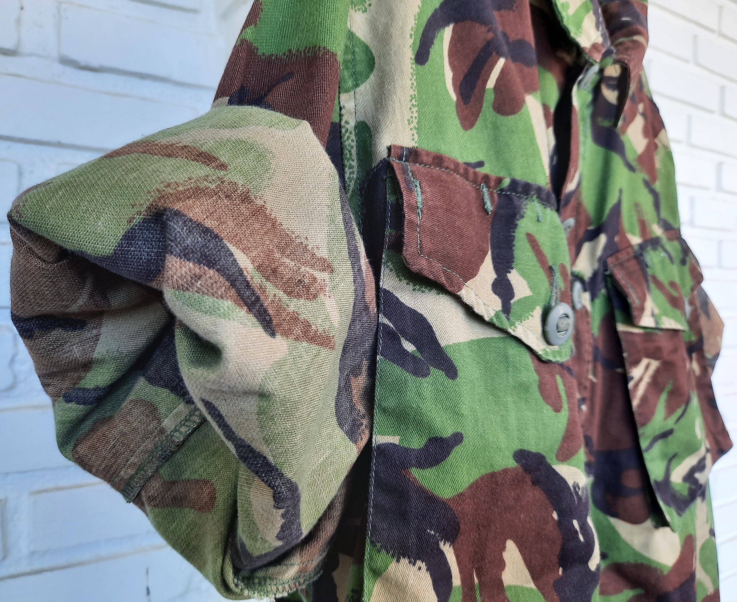 Vintage British Army Combat Woodland Camouflage Jacket / - Etsy