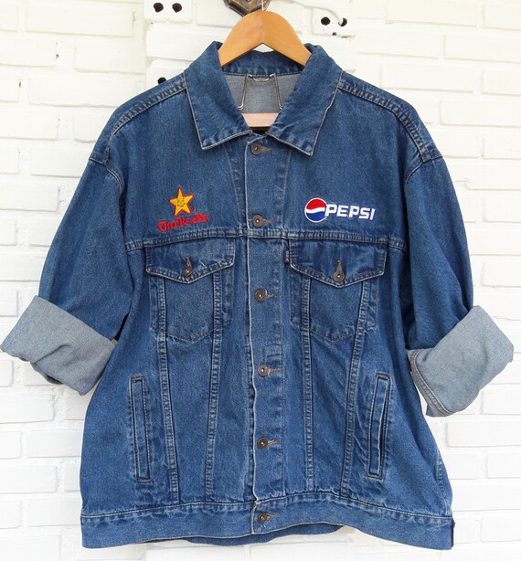 xl jean jacket mens