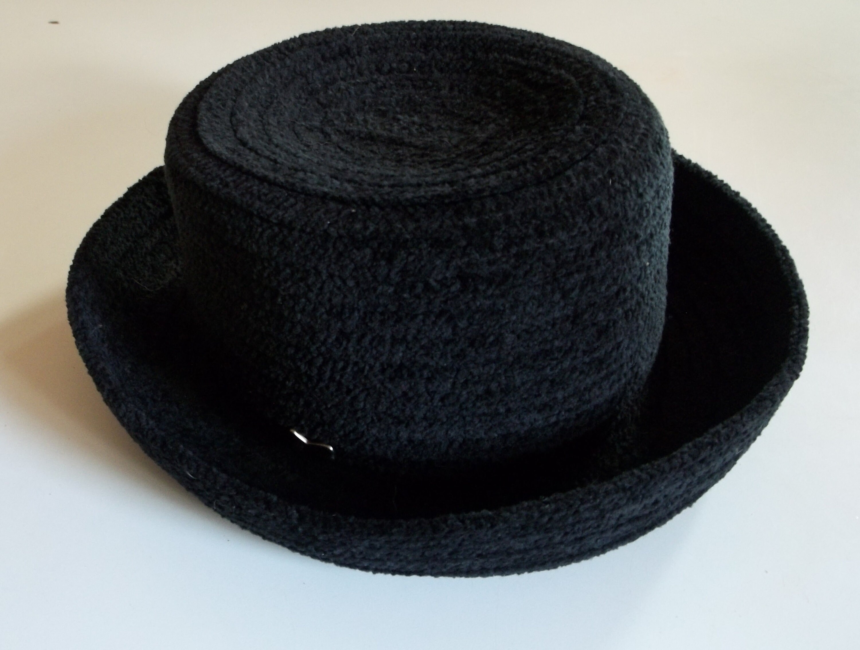 Classic Betmar New York Black Sun Beach Woven Rolled Brim  display picture 1