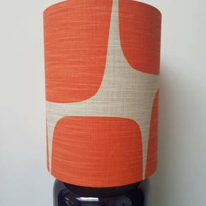 Scion Lohko Fabric Lampshade in Paprika & Pebble image 6