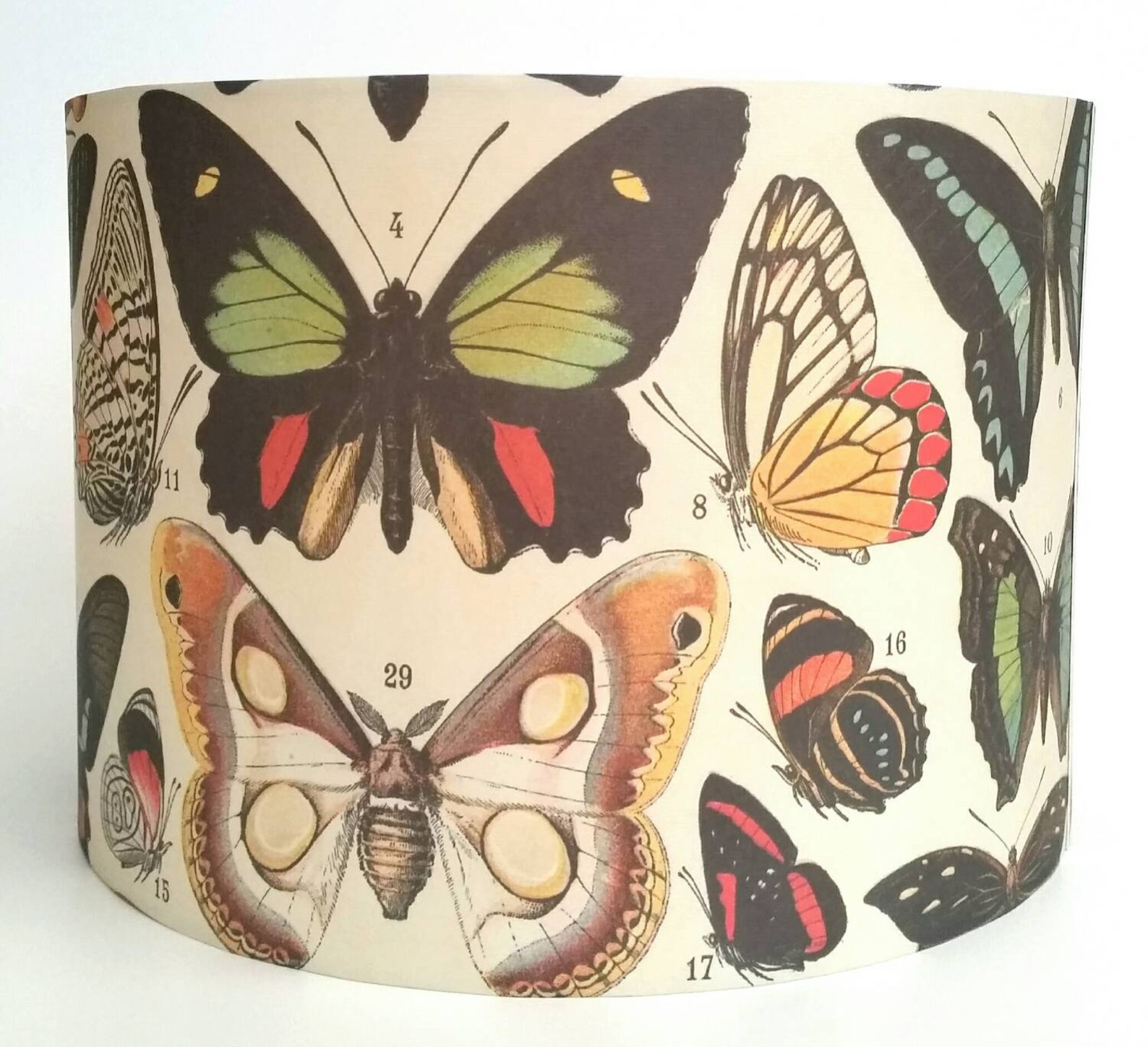Vintage Butterfly Lampshade Etsy